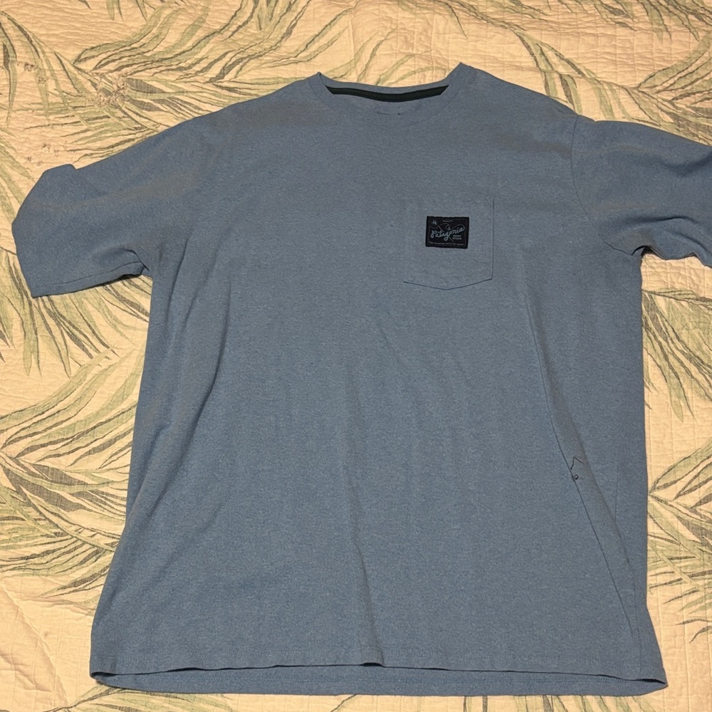 Patagonia blue Short Sleeve Tee with Pocket